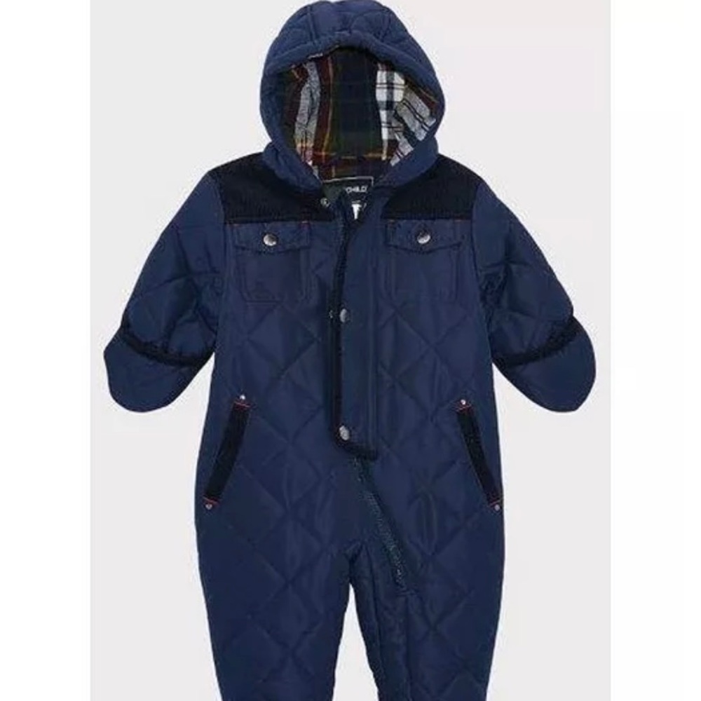 Rothschild quilted snowsuit size 6-9m